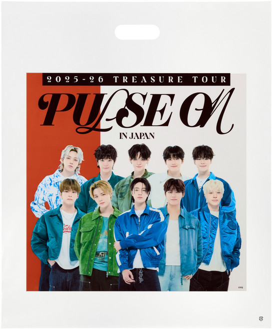 TREASURE PULSE ON巡迴日本場官方周邊 塑膠購物袋, 單品, 混色, 10枚