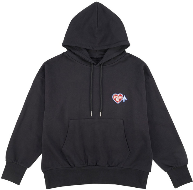 TREASURE PULSE ON巡迴日本場官方周邊 連帽T M號, 單品, 黑色