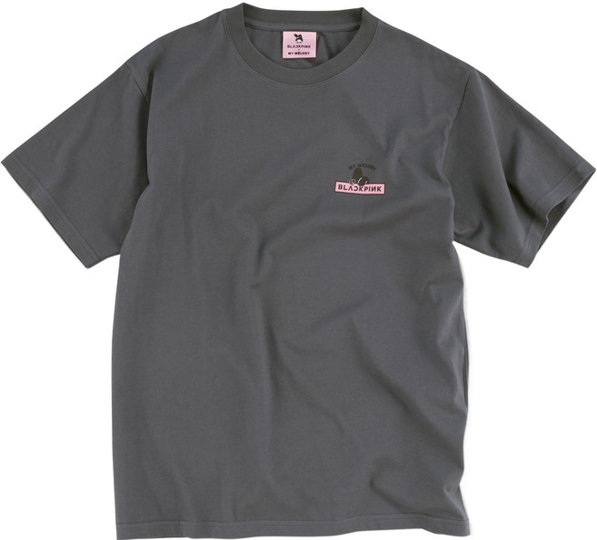 BLACKPINK x 美樂蒂 聯名款T恤 L, 單品, 灰色