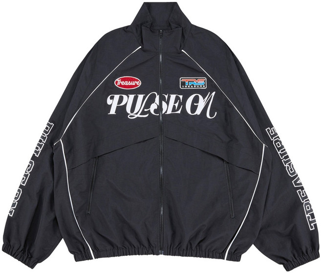 TREASURE PULSE ON巡迴日本場官方周邊 運動外套 M號, 單品, 黑色