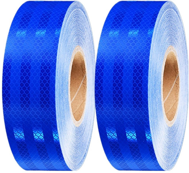 엠파이어 LUMIX 반사 야간 안전테이프, 파랑, 2개