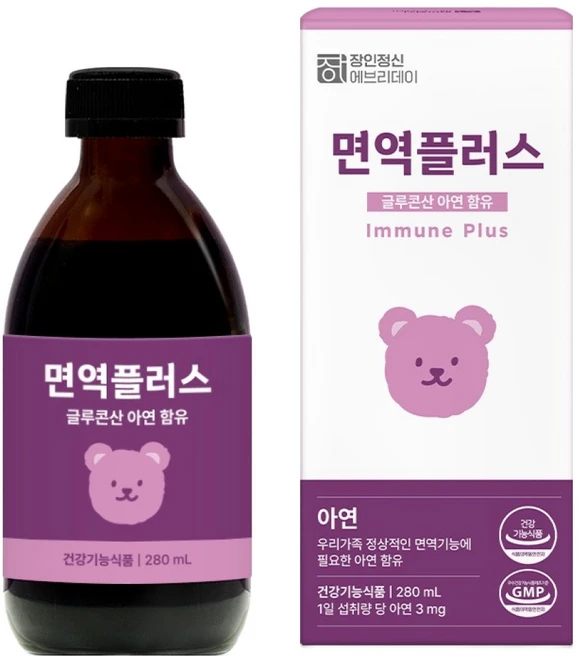 장인정신에브리데이 면역플러스, 280ml, 1개 - 쿠팡
