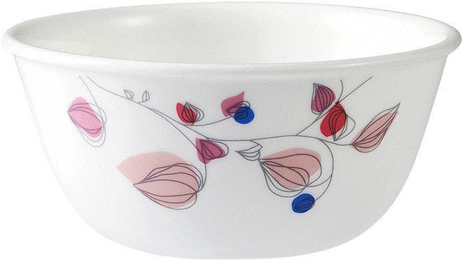 Corelle Brands 康寧餐具 中式碗 450ml, 嫣紅微風, 1個