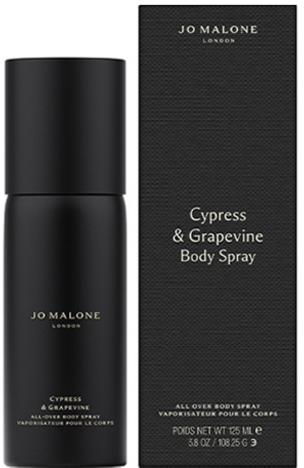 JO MALONE 全身香氛噴霧 絲柏與葡萄藤, 1個, 125ml