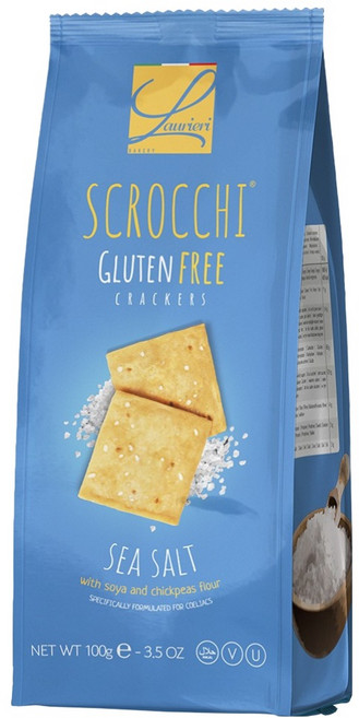 라우리에리마스터베이커스 스크로키 글루텐프리 씨솔트 크래커, 100g, 1개