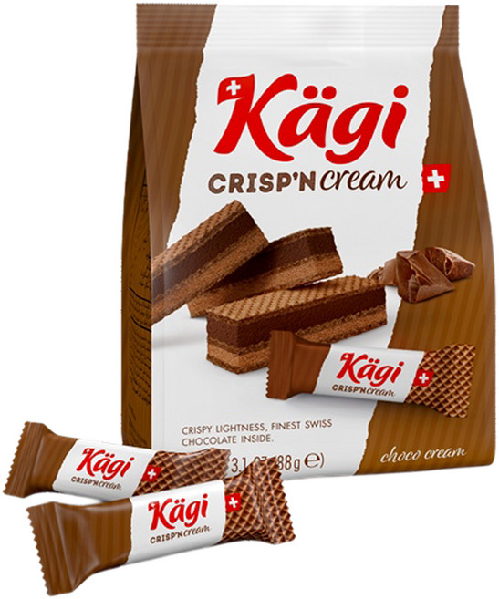 캐기 크리스피앤 크림 초코, 88g, 1개
