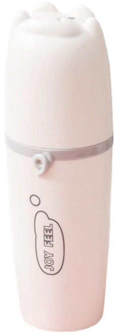 코다치프 아기돼지치구 휴대용 칫솔케이스 20 x 6.5 cm, 화이트, 1개