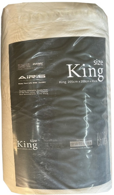 제백 에어매트 에어리스 킹 200 전용커버, Ivory