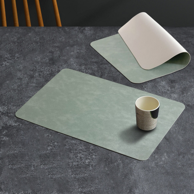 AMERICANROAD 雙面餐桌墊 單人防水墊 SH354, D, 4個, 30 x 44.5 cm