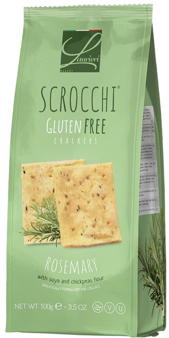 라우리에리마스터베이커스 스크로키 글루텐프리 로즈마리 크래커, 100g, 1개
