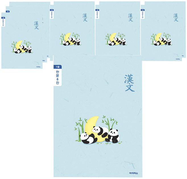 아이비스 초등3-6 한문 8칸 노트, 랜덤발송, 10개