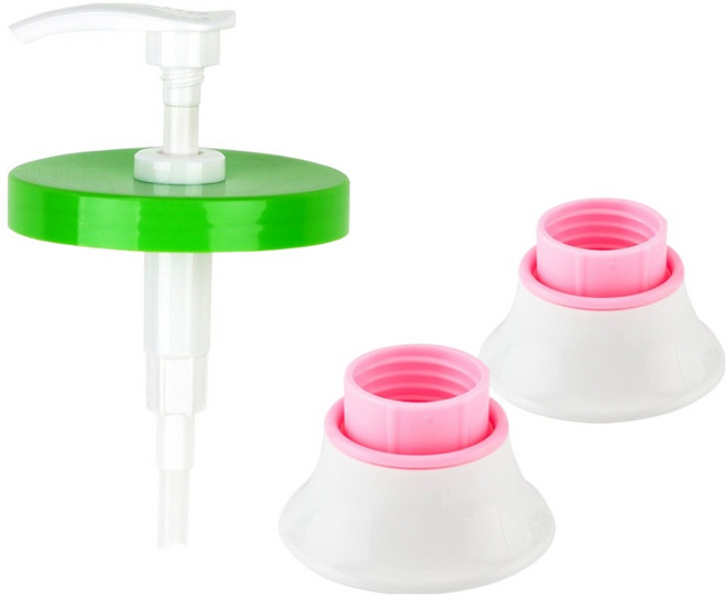 후딱 세타필 호환 크림 펌핑기 뚜껑 + 거꾸로 캡 2p 세트, 혼합색상, 1세트
