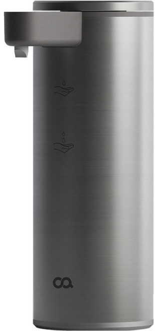 오아 주방세제 젤타입 물비누 핸드워시 젤 디스펜서, 실버, 1개