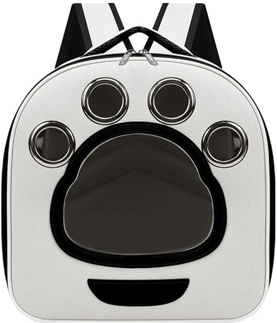 데이소이 반려동물 매트 포함 접이식 이동가방, 02 블랙, 1개