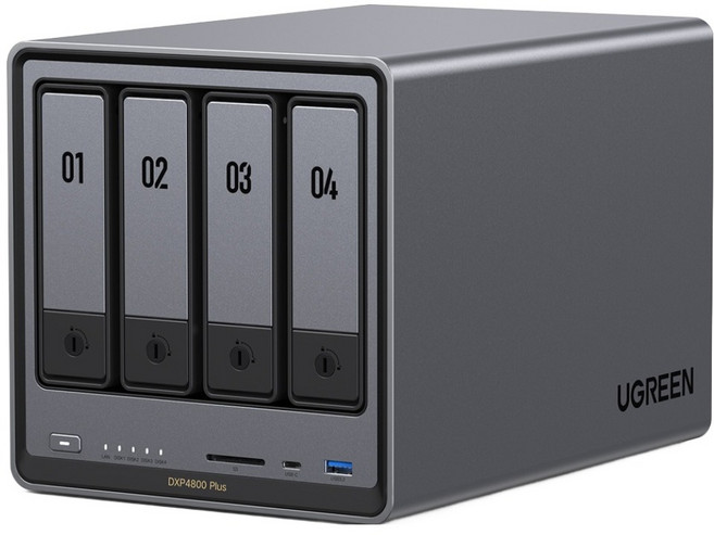 유그린 고성능 나스 DXP 시리즈 4베이 NAS, DXP 4800Plus