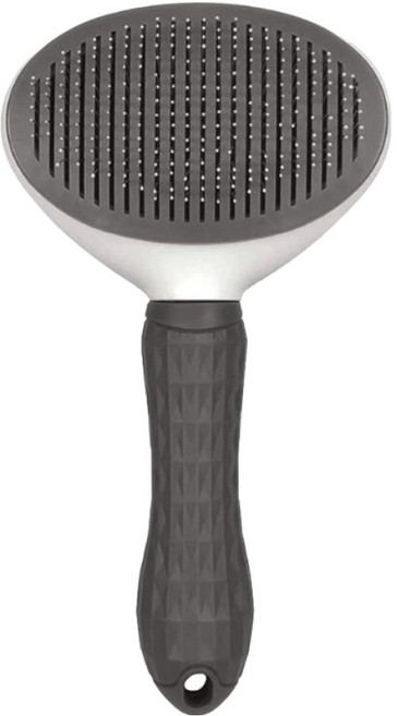 시크리치 고양이 한방정리 털 제거 브러쉬, 회색, 1개