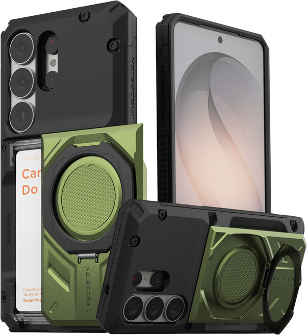 베루스 카드 4장 수납 스탠드 거치대 담다 글라이드 하이브리드 휴대폰 케이스