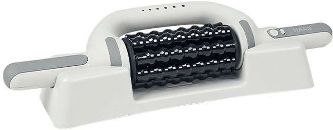 한경희생활과학 Easy Massager 올인원 바디롤러 자동 롤러 돌돌이 마사지기, 그레이, HLH-BM500