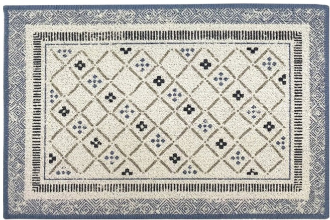 시나앤소모 마일드 빈티지 면매트, 블루