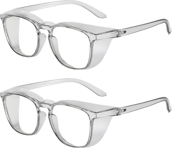 하임픽 투명 안티포그 안경, 그레이, 2개