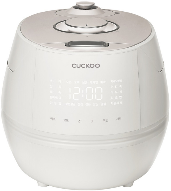 쿠쿠 IH 전기압력밥솥 6인용, 그레이스 화이트, CRP-DHPNC0615FGW