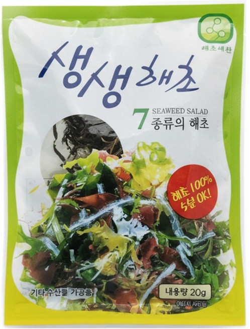 해초예찬가 생생해초, 20g, 1개