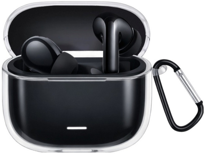 ODG 샤오미 레드미 버즈 8 라이트 크리스탈 슬림 케이스, 1개, 투명