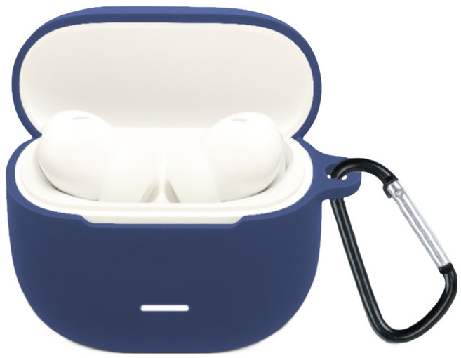 ODG KOREA 샤오미 레드미 버즈8 라이트 실리콘 일체형 보호 케이스, 1개, 네이비