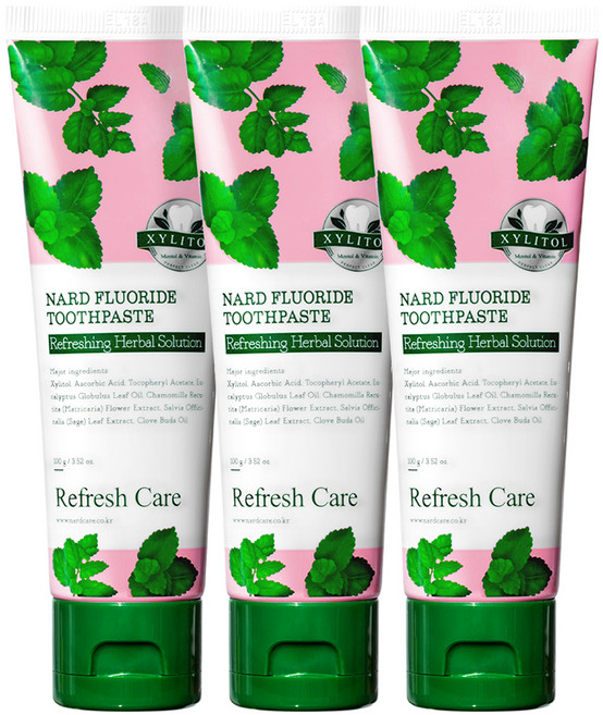 나드 부케가르니 고불소 구취케어 치약