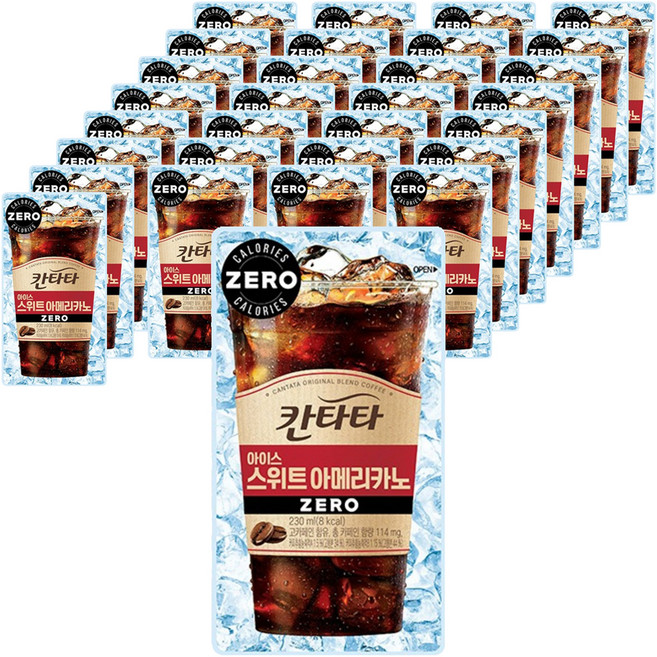 칸타타 아이스 스위트 아메리카노, 230ml, 50개