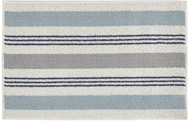 시나앤소모 코지 스트라이프 면매트, 블루