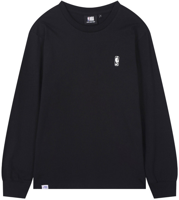 NBA 남녀공용 스몰로고 롱 슬리브 티셔츠 N261TS952P