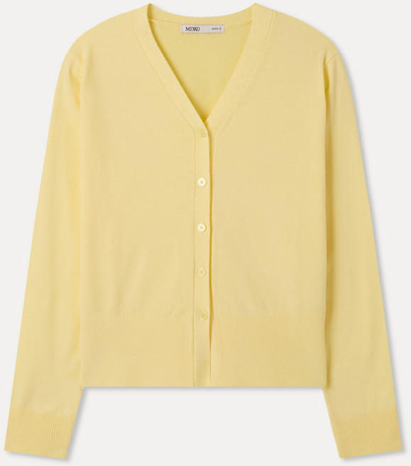 미쏘 여성용 에센셜 V넥 가디건