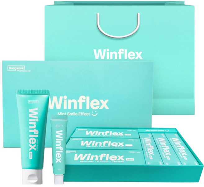 윈플렉스 동국제약 프리미엄 구취치약 100g x 3p + 30g x 3p 세트 + 쇼핑백, 1세트