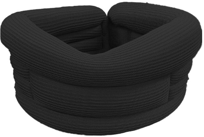 라인벨라 소프트 쿠션형 목 보호대 블랙, 1개