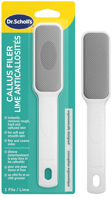 닥터숄 스텐 투웨이 풋파일, 40g, 1개, 1개입