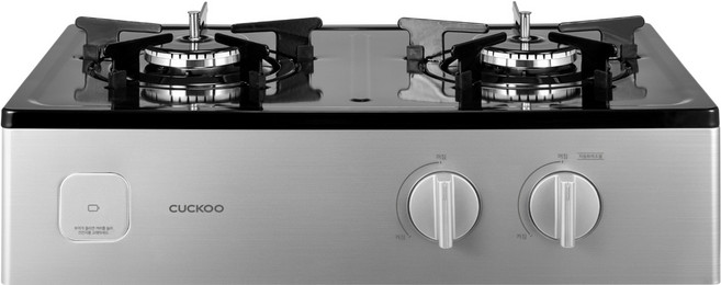 쿠쿠 자동화력조절 과열방지 원터치점화 스탠드 가스레인지 2구, CGC-BNL201SDS, LNG