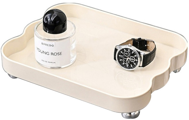 쏙쏙채움 현관 장식품 열쇠 보관 리모콘 수납함 트레이, 화이트