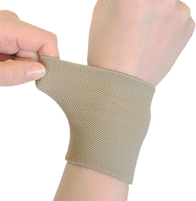 라인벨라 메디이지 손목보호대 카키, 2개