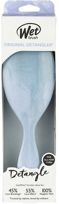 웻브러쉬 오리지널 디탱글러 글리터 웨이브 헤어브러쉬, 1개, 블루