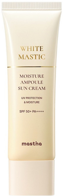 매스티나 화이트 매스틱 모이스처 앰플 선크림 SPF50+ ++++, 50ml, 1개