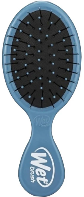 웻브러쉬 미니 디탱글러 트랜드 컬러 헤어브러쉬, 엘리멘탈 블루, 1개 - 쿠팡