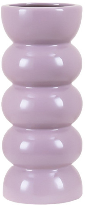 델리리움 오브제 감성 고급스러운 도자기 화병, 퍼플