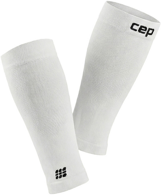 CEP 여성용 코어런 카프슬리브 5.0 양발착용 세트, 화이트, 1세트