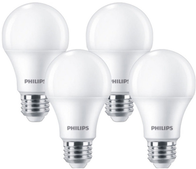PHILIPS 飛利浦 6500K LED燈泡 10.5W, 4個