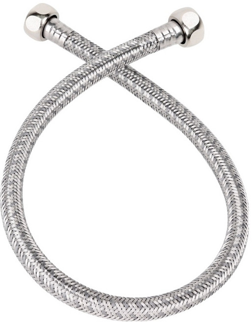 와이넷 국내산 황동 세면대 호스, 1개