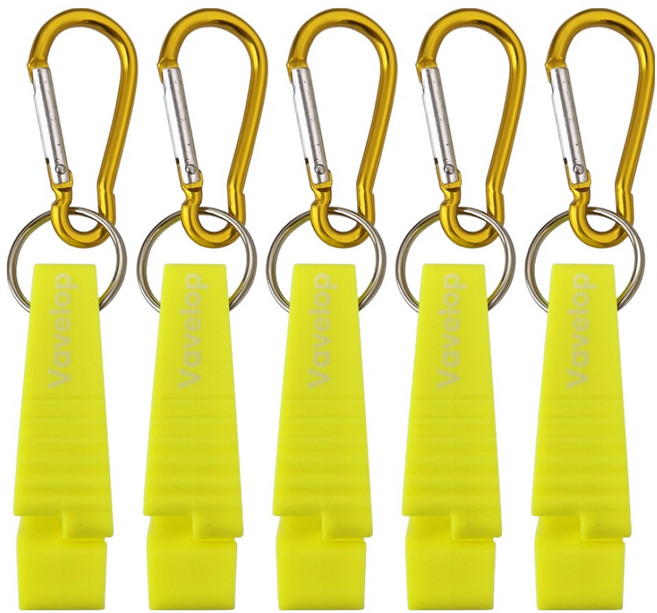 바벨롭 카라비너 장갑클립 옐로우 대형, 5개