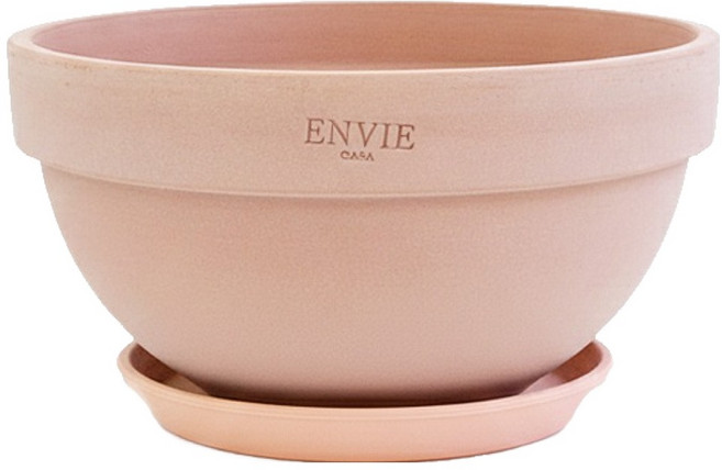 앙비까사 베트남 토분 바가지 PP받침세트, C200, 1세트