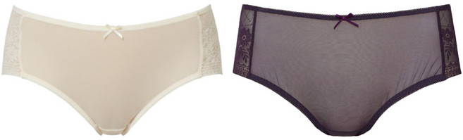 LA FELINO 法利諾 夏日情懷無痕四角褲2件組, 黃色 + 紫色