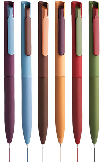 모던앳 컬러 젤펜 6종 세트 0.5mm, 빈티지, 1세트